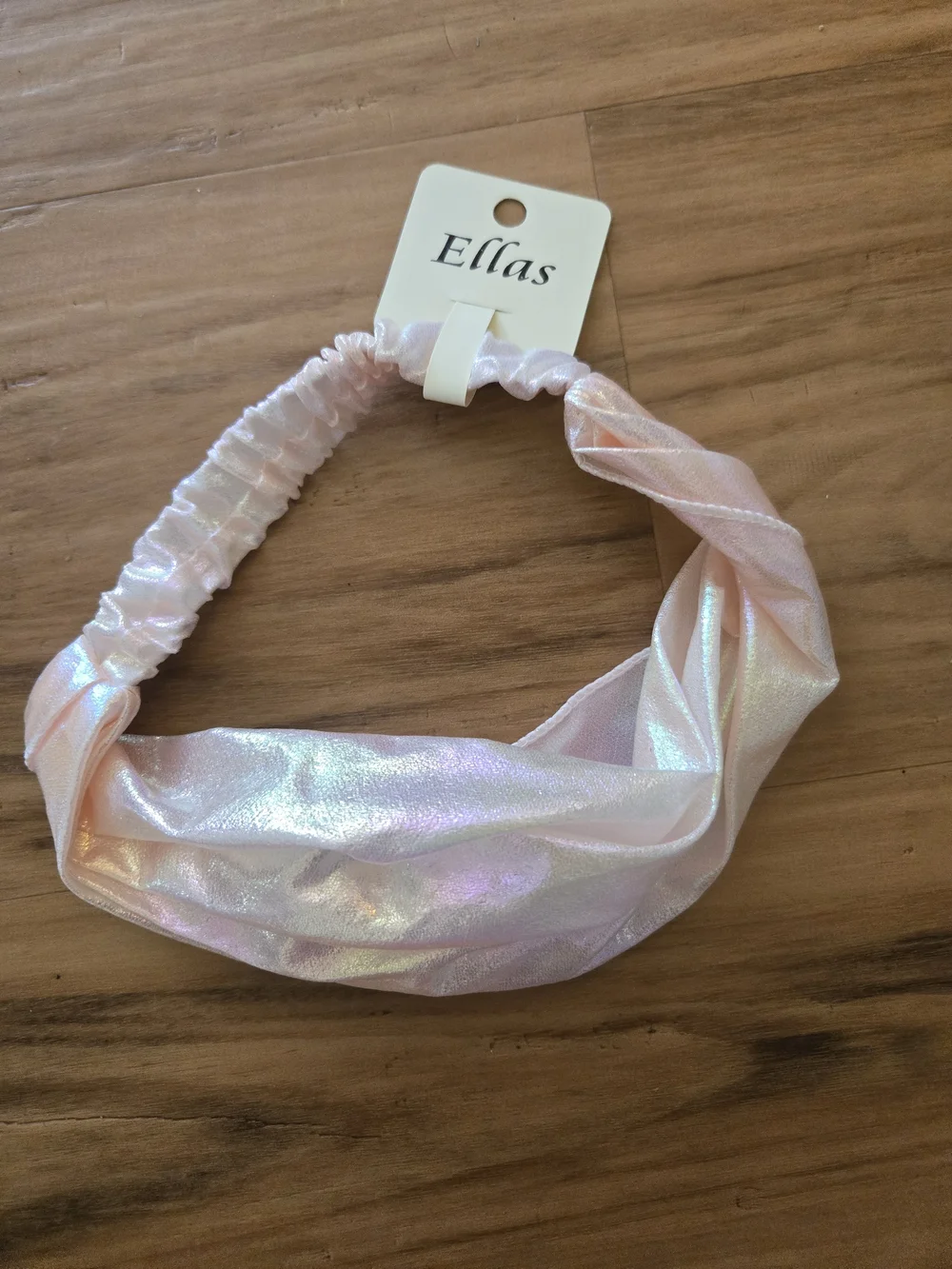 4/$15 Boho Glam Mean Girls Wednesday Pink Iridescent Headband Women's Hair